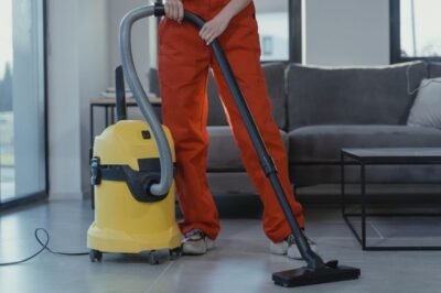 Cleaning Living Areas Cleaning Living Areas
